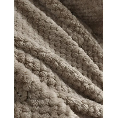 Janet - Ribbed Hooded Cardigan