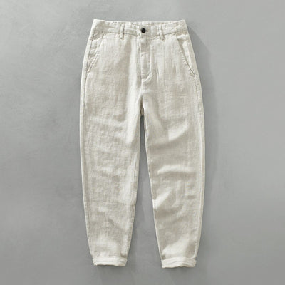 Rafael Linen Tapered Trousers