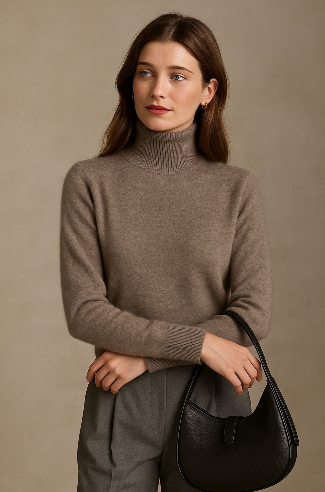 Amara London | Cashmere Turtleneck Sweater