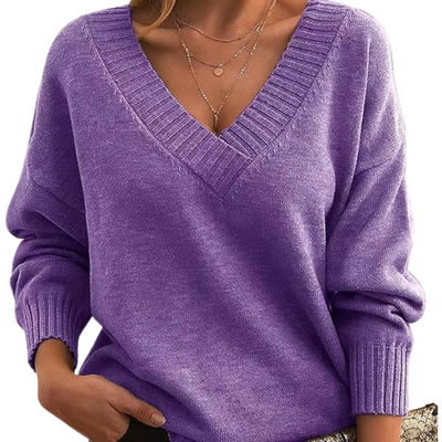 Jennifer - V-Neck Sweater
