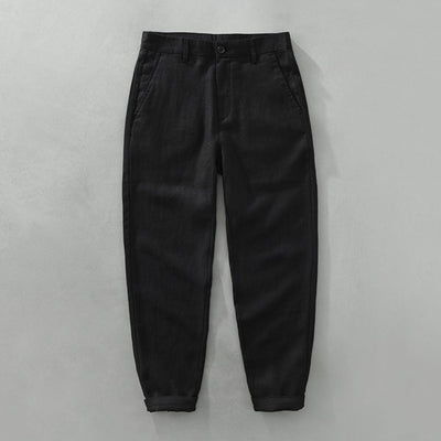 Rafael Linen Tapered Trousers