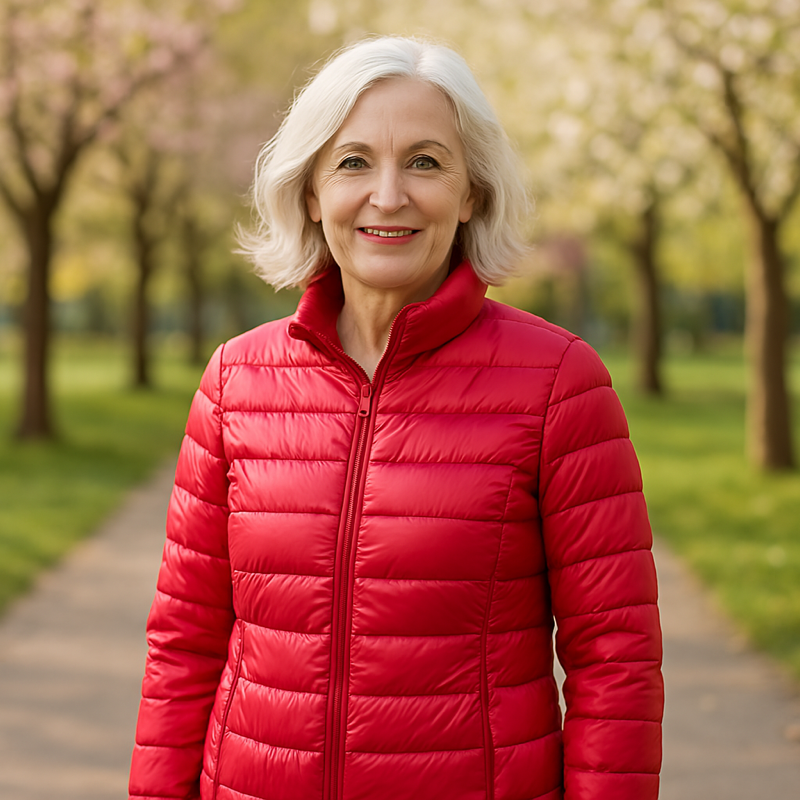 Ulla Lightweight Jacket | Red