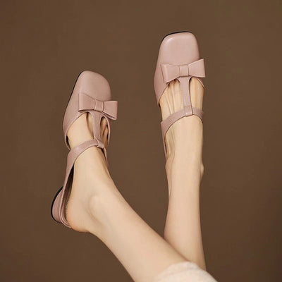 Alvera Leather Mules