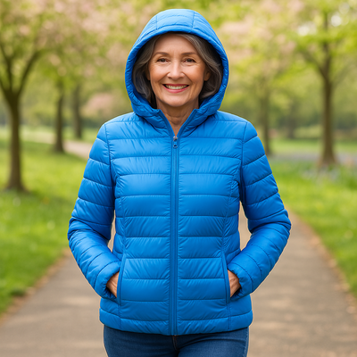 Metta Padded Intermediate Jacket | Heavenly Blue