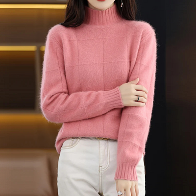 Jasmine - Windproof Turtleneck Sweater