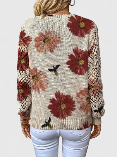 Kaiti | Elegant Floral Sweater