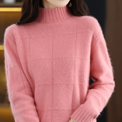 Jasmine - Windproof Turtleneck Sweater