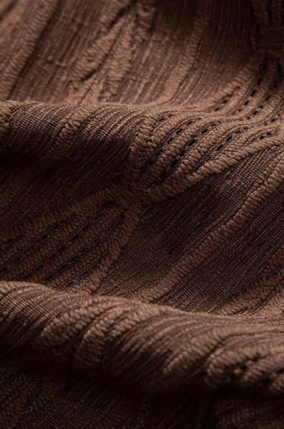 Retro Patterned Linen Shirt