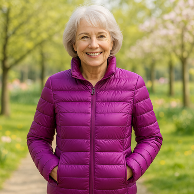 Ulla Lightweight Jacket | Purple