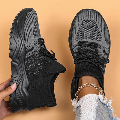 Ortho Cloud Shoes (Striped Black)