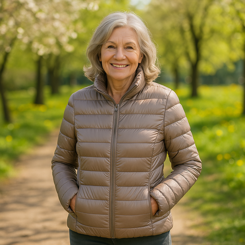 Ulla Lightweight Jacket | Champagne