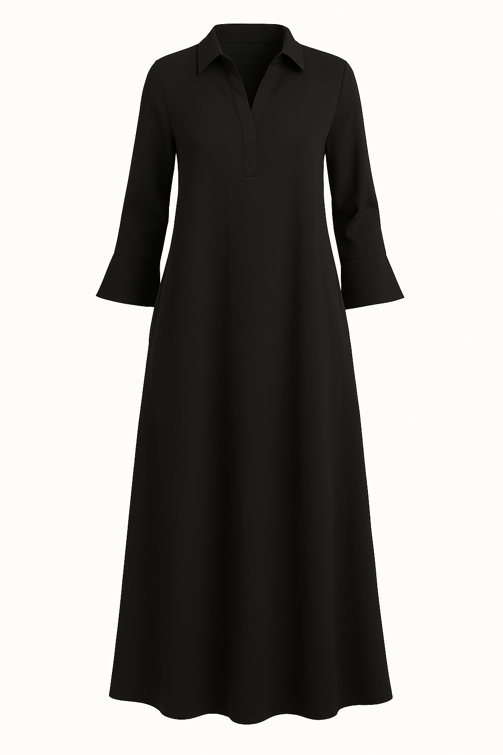 Long Sleeve Tummy Covering Dress | STOCKHOLM