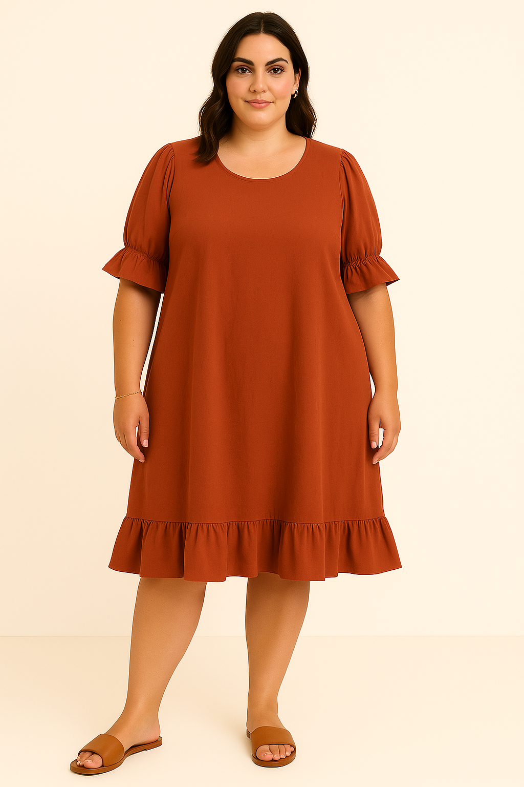 Tummy Covering Summer Dress | MADRID