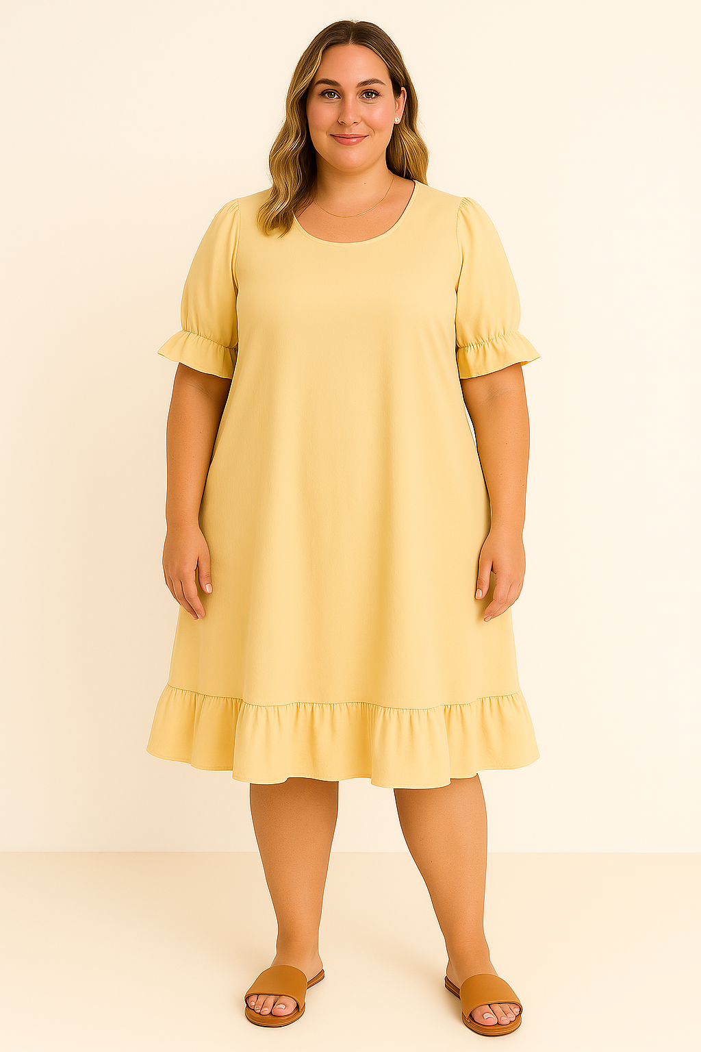 Tummy Covering Summer Dress | MADRID