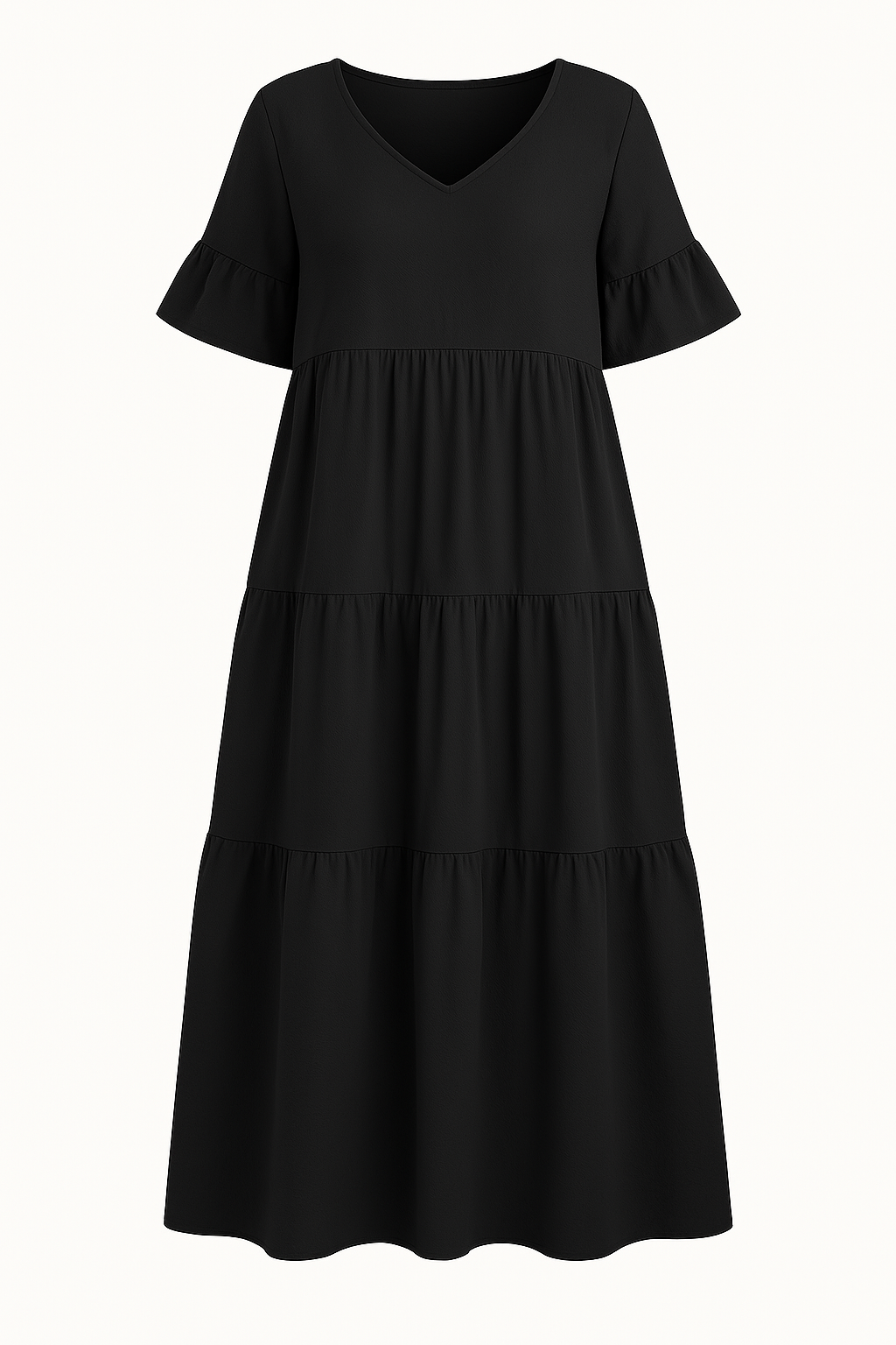 V-neck Tummy Covering Dress | VANCOUVER