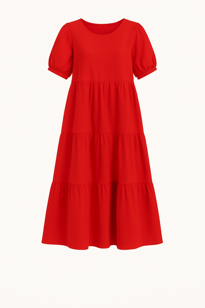 O-neck Tummy Covering Dress | NAIROBI