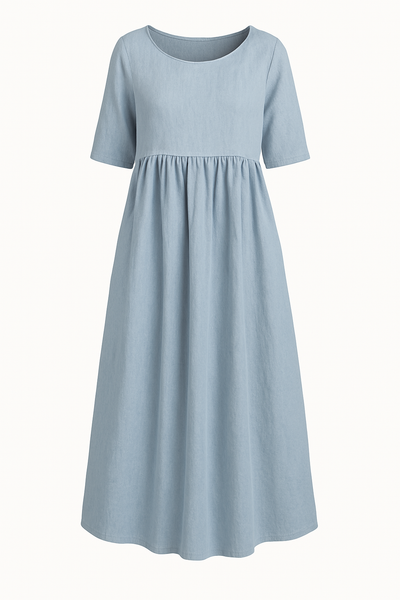 Casual Loose Tummy Covering Dress | DUBLIN