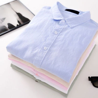 Marco Linen-Cotton Button Shirt