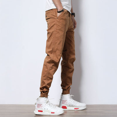 Riko Cotton Tapered Joggers