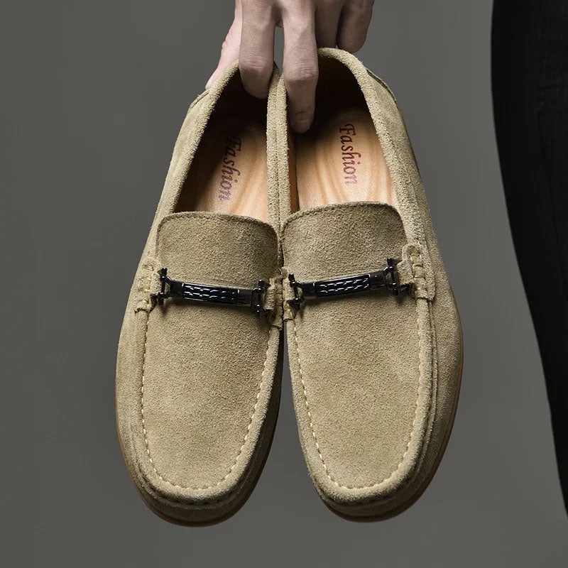 Leandro Leather Driver Loafers