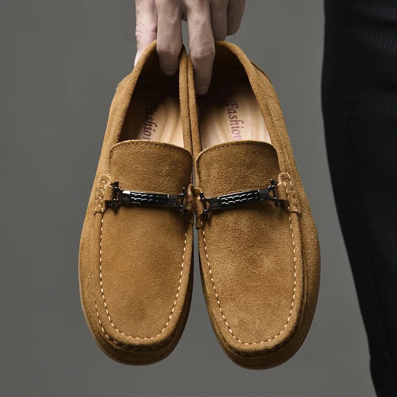 Leandro Leather Driver Loafers