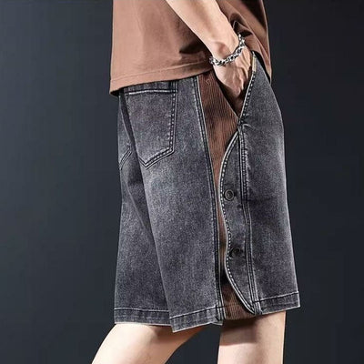 Tomas Retro Button Shorts