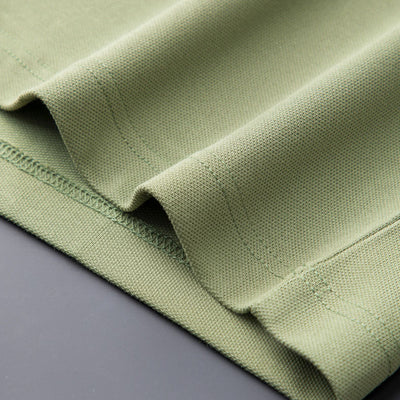 Axton Zip-Front Polo