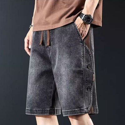 Tomas Retro Button Shorts