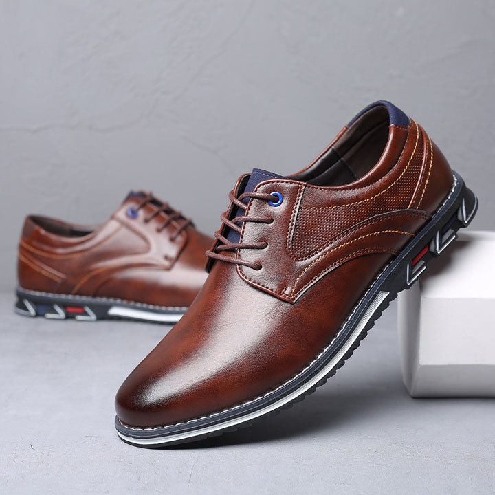 Marco Leather Derby Shoes