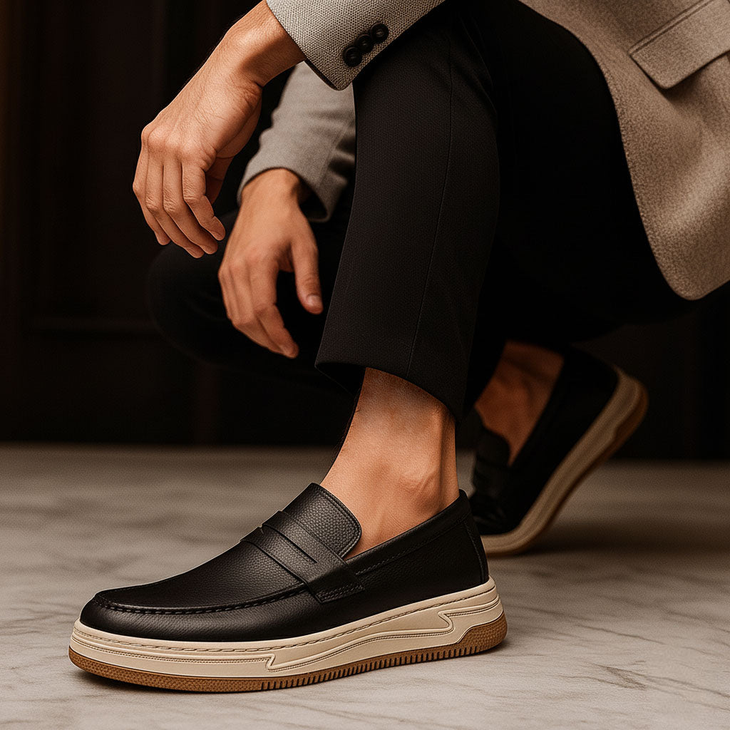 Damon Leather Loafers