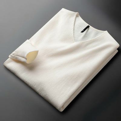 Matteo Wool-Cashmere V-Neck