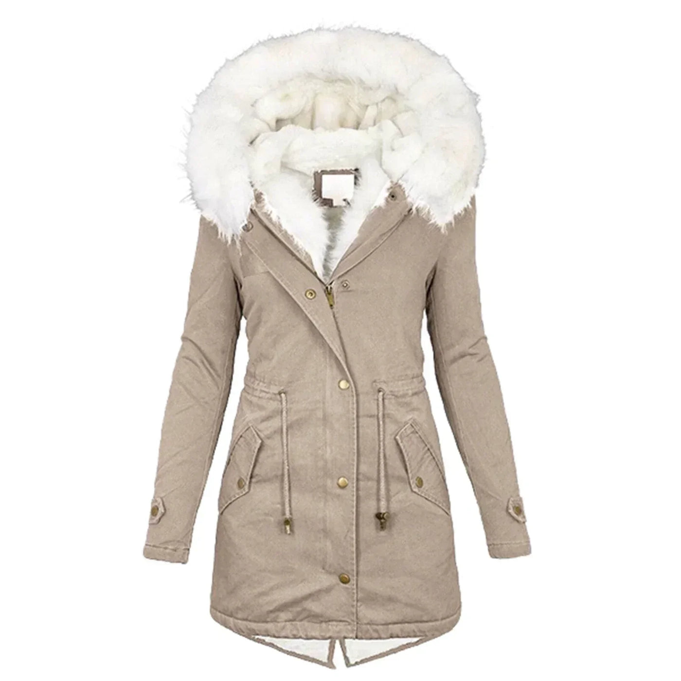 Solène Luxe™ | Soft-Lined Winter Coat