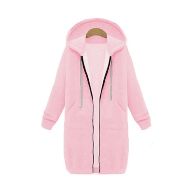 Bonnie - Longline Zip Hoodie