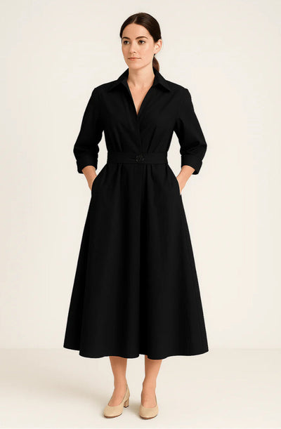 SARAH WOMEN'S COTTON STYLE SHIRT DRESS