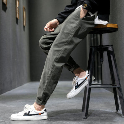 Diego Cotton Drawstring Pants