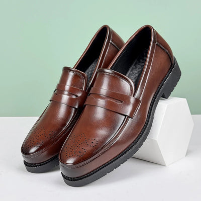Barclay Crest Penny Loafers