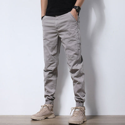 Riko Cotton Tapered Joggers