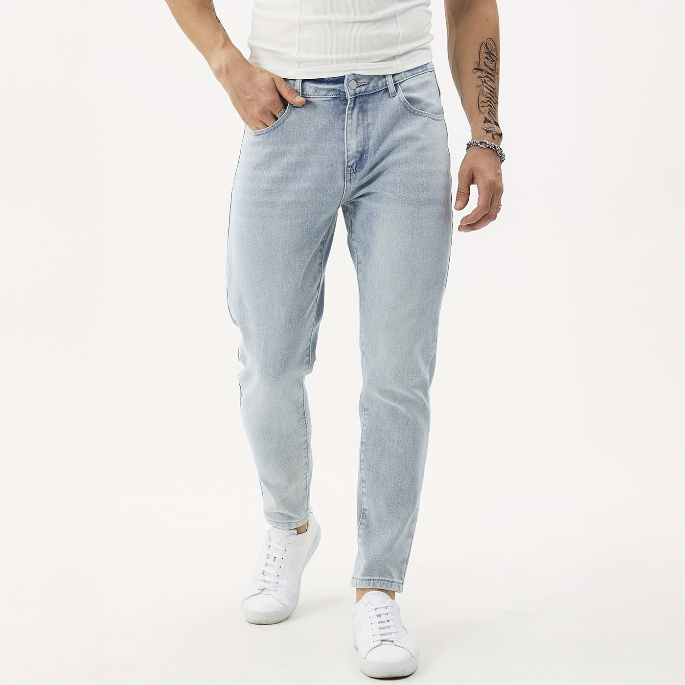Sandro Tapered Cotton Jeans