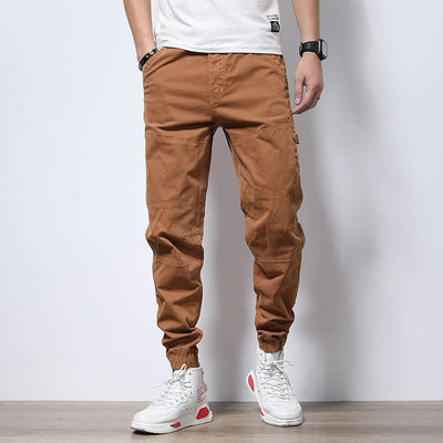 Riko Cotton Tapered Joggers