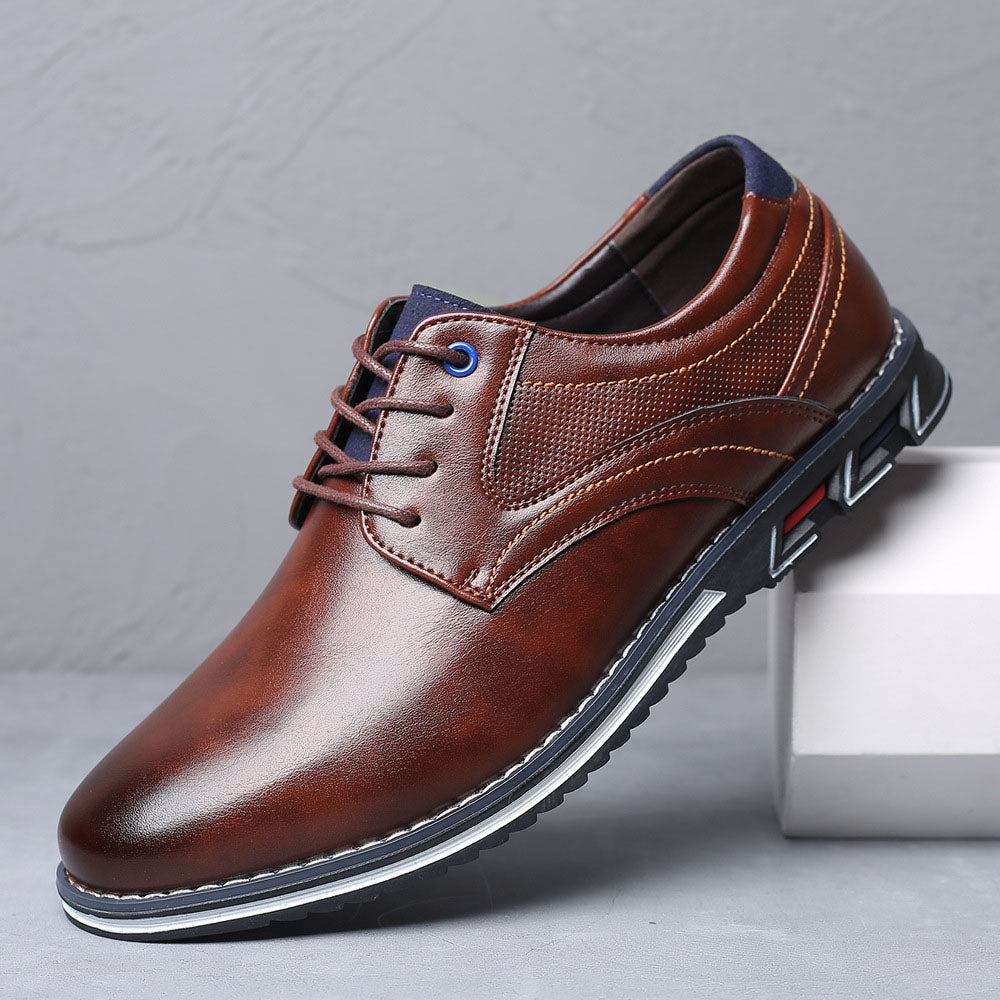 Marco Leather Derby Shoes