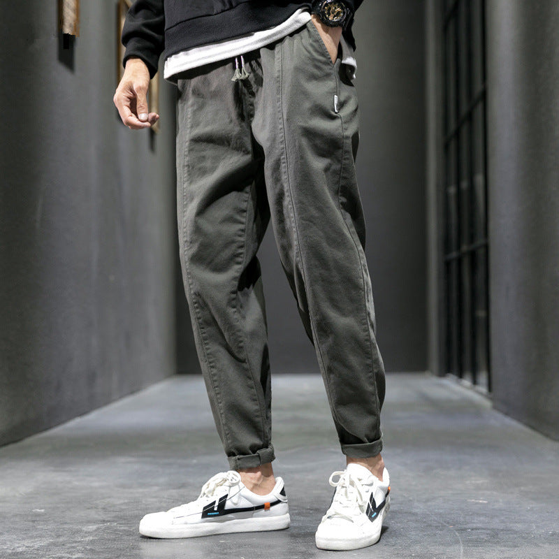 Diego Cotton Drawstring Pants