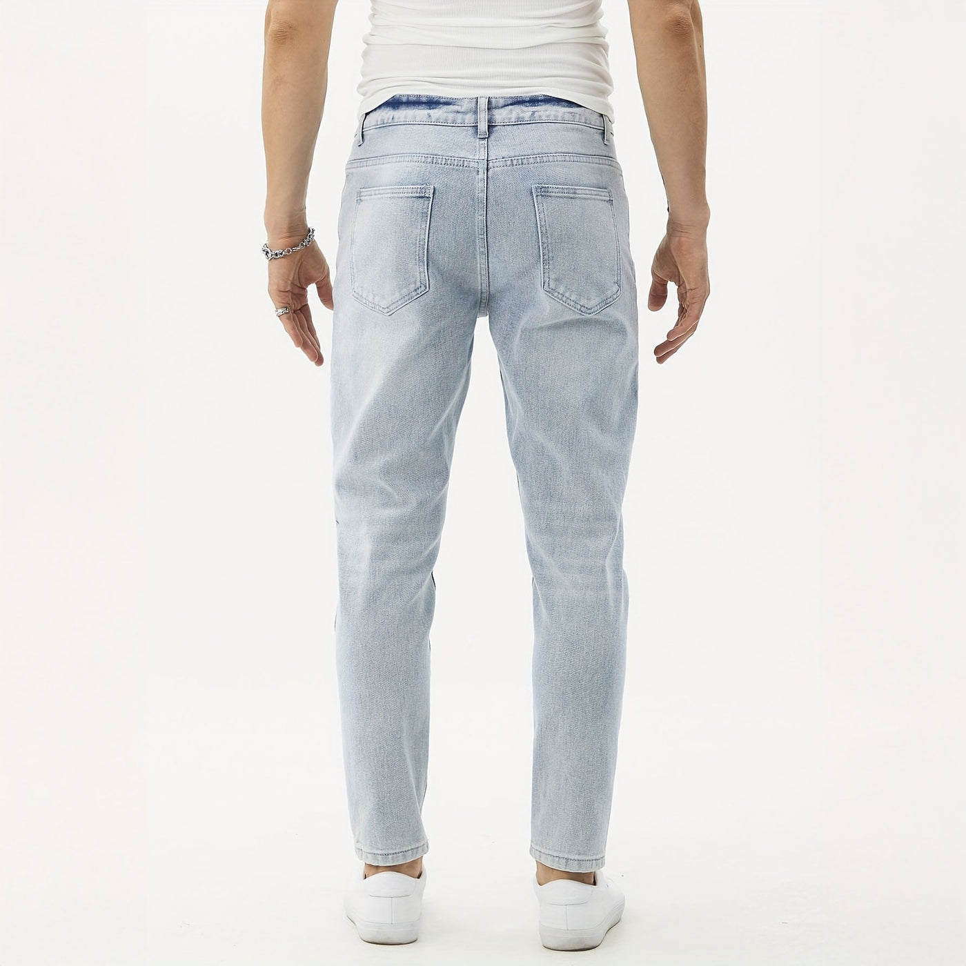 Sandro Tapered Cotton Jeans