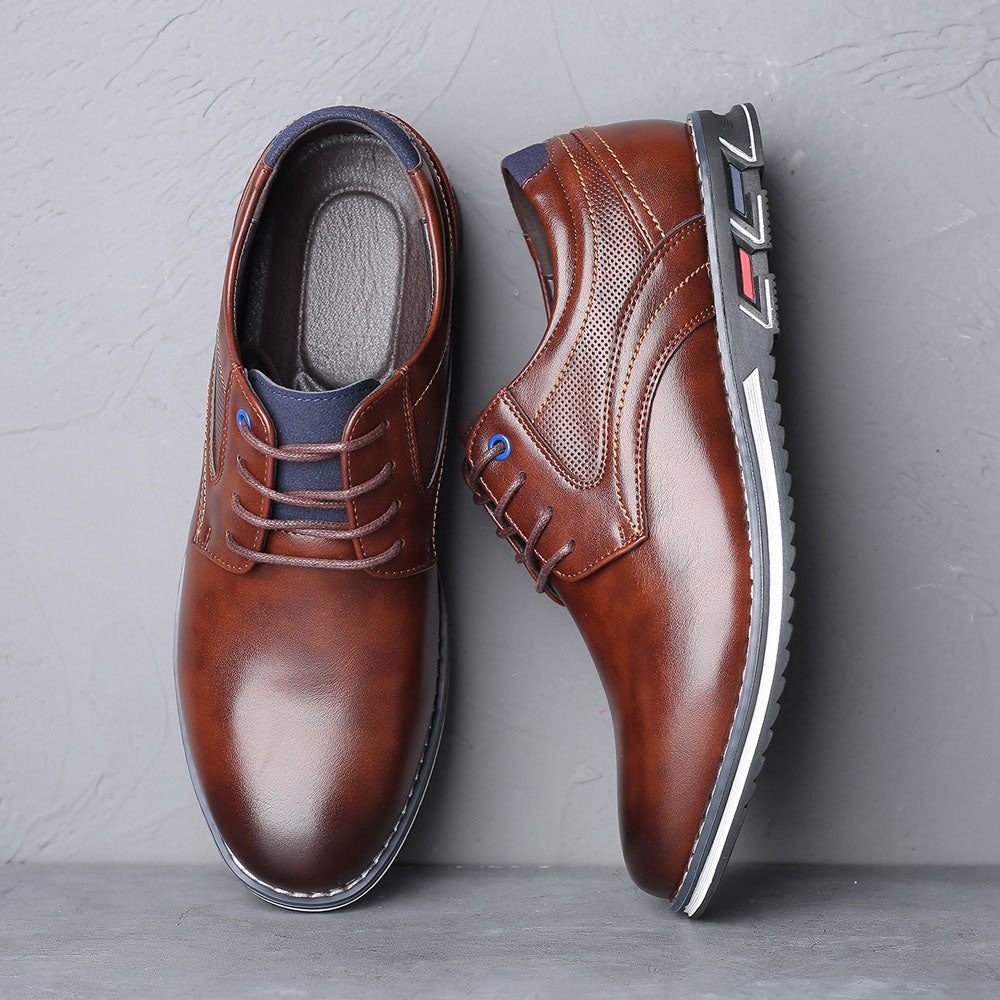 Marco Leather Derby Shoes