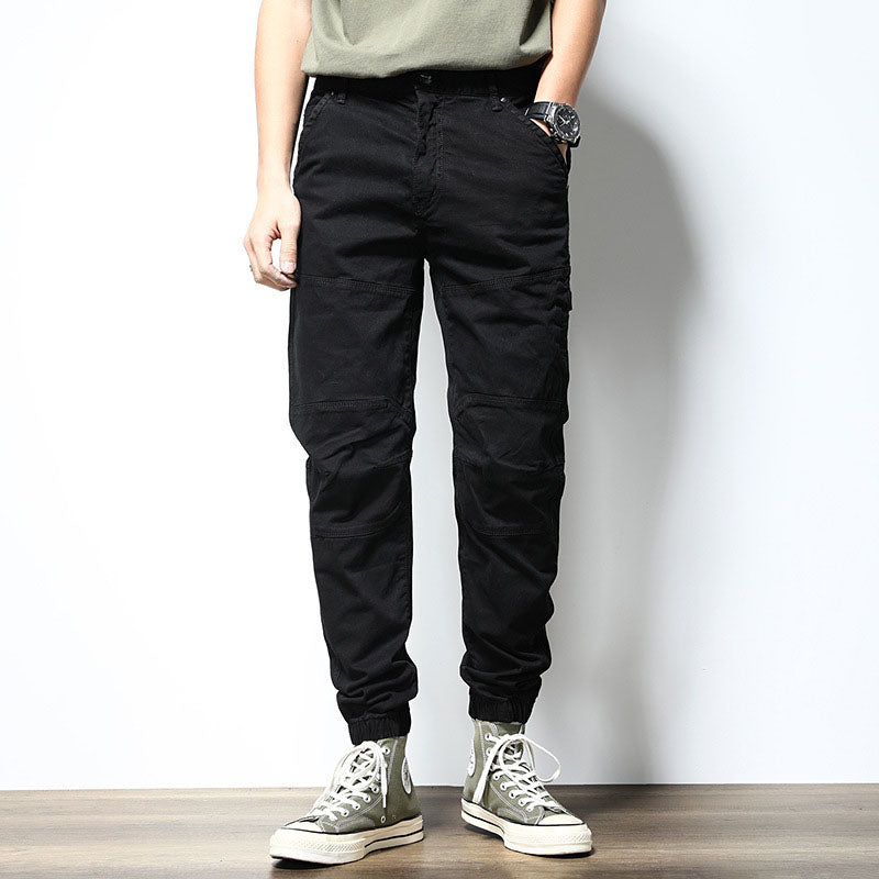Riko Cotton Tapered Joggers