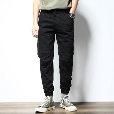 Riko Cotton Tapered Joggers