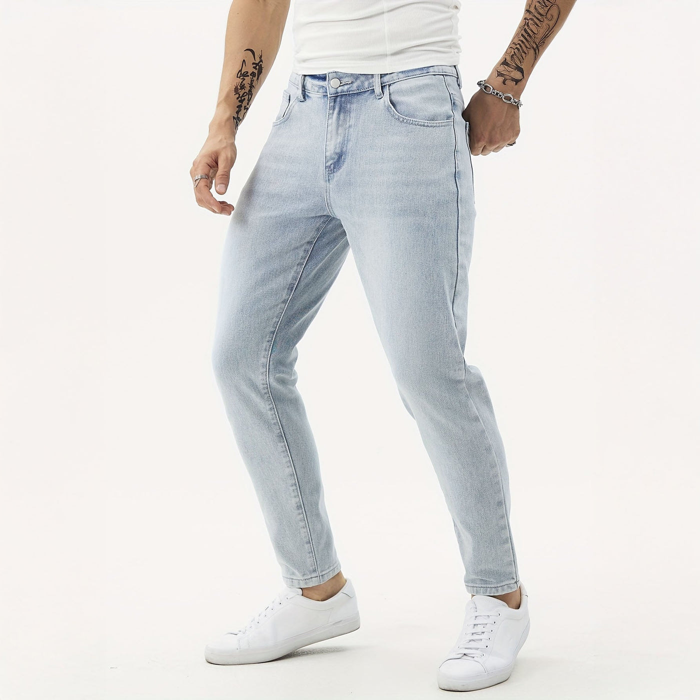 Sandro Tapered Cotton Jeans
