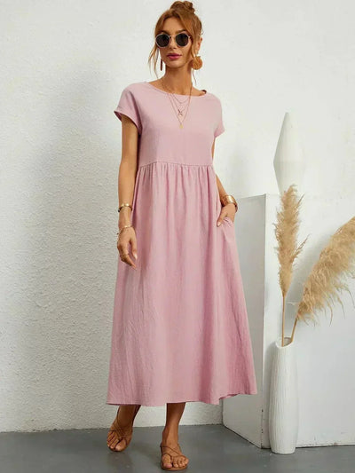 Eliana Summer Dress with Pockets
