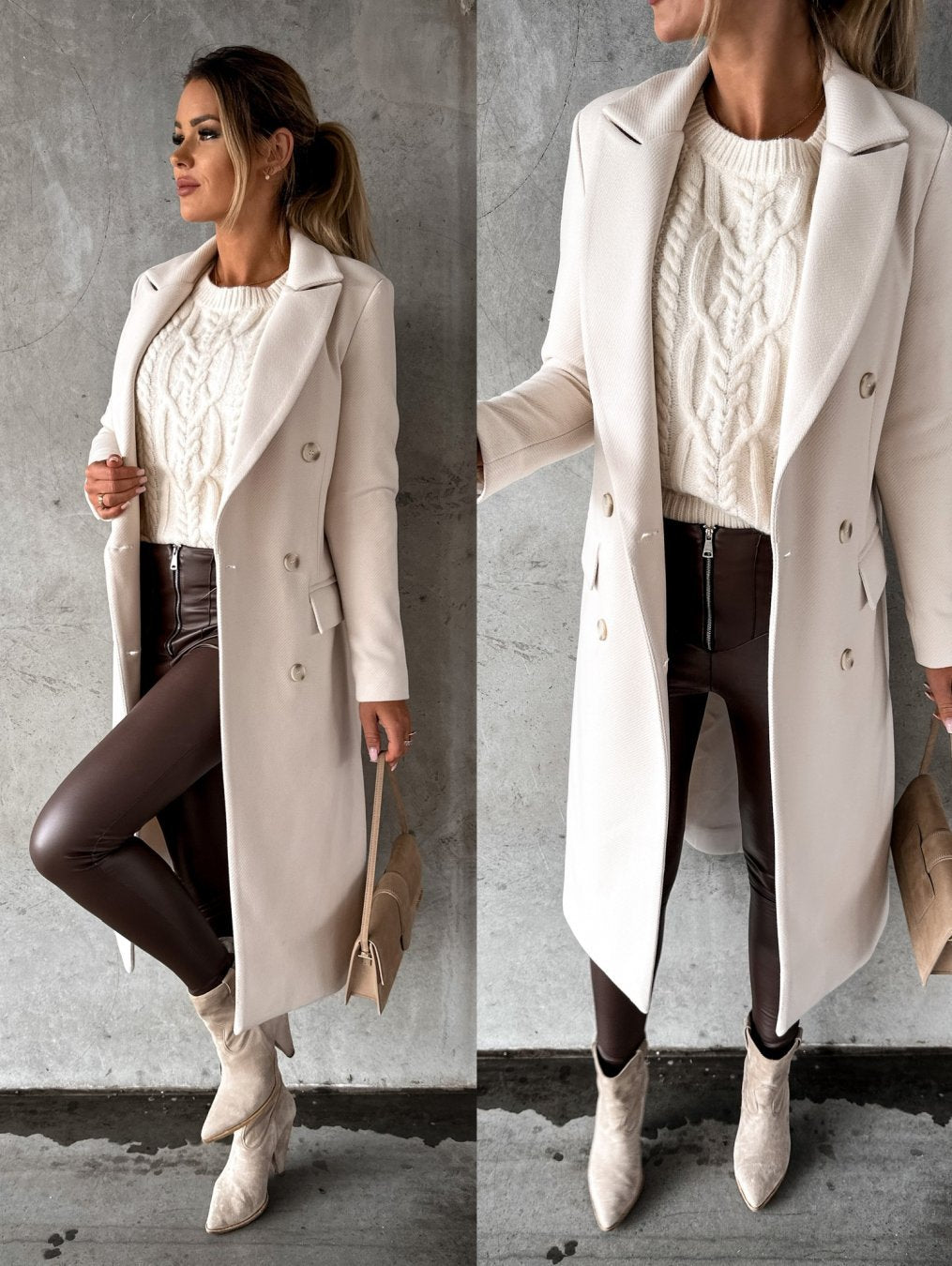 Martina | Casual Long Coat