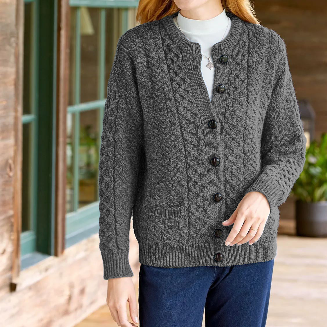 Julie | Long-Sleeved Casual Cardigan