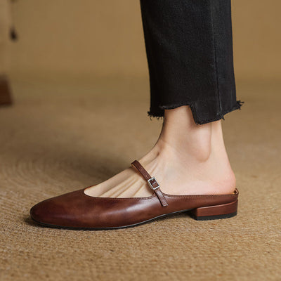 Monro Genuine Leather Mule